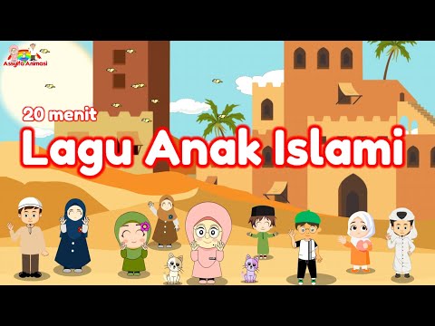 Lagu Anak Islami - Berhitung Angka Hijaiyah, Alif ba ta tsa, 10 Malaikat & Tugasnya, 25 Nama Nabi