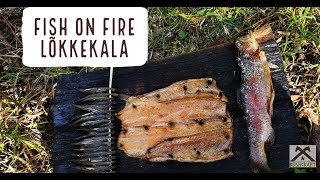 Cooking FISH on fire in 3 simple methods │ Lõkkekala kolmel viisil