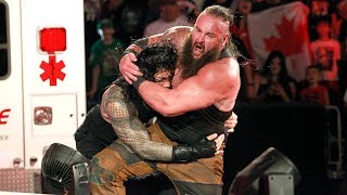 WWE Raw: Braun Strowman vs. Roman Reigns en cámara lenta