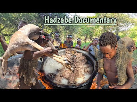 Hadzabe Tribe Art of Hunting and Eating Alot Of Monkeys For Survival🔥🍖🐒||True Hunters Of Africa