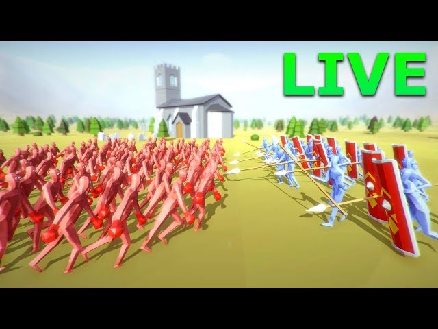 EPIC BATTLES | Totally Accurate Battle Simulator LIVE | Part 02