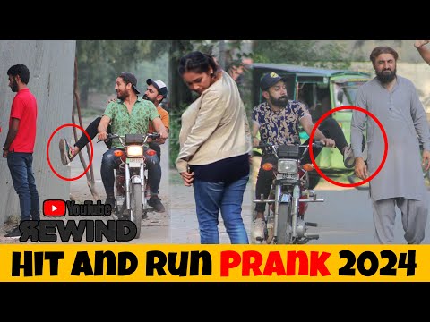 Hit And Run Prank  Best of 2024 | Epic Reactions | 😂😜 @nonscriptedpranks