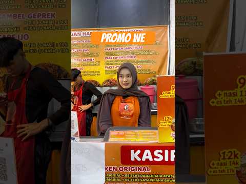 promo hari ini bayar besok gratis ๐ #smilechicken #kulinermedan