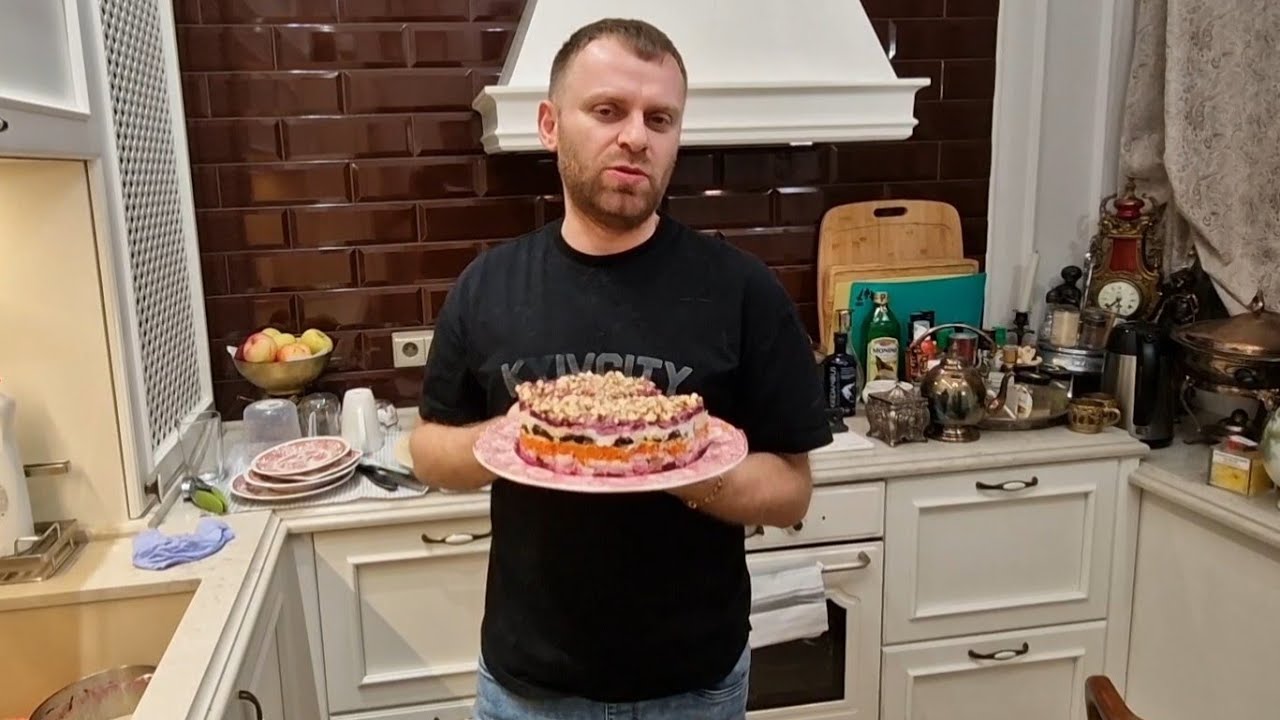 Салат мужской на Новый Год 2024 - очень вкусный