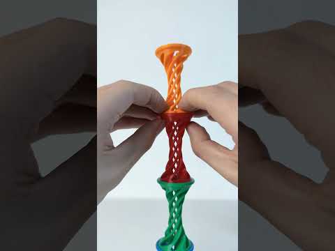 3D printing decompression spiral ball