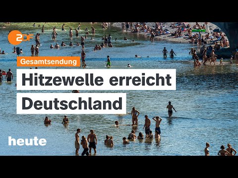 heute 19:00 Uhr vom 30.06.25 Hitze in Deutschland, Stromsteuer-Senkung, Wadephul in der Ukraine