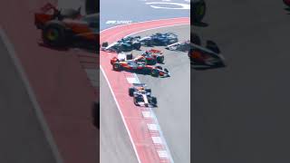 The Craziest View of McLaren Collision at COTA 🤯