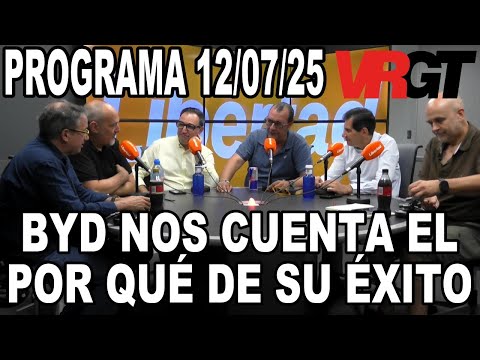 PROGRAMA VRGT 12-07-2025 | VUELTA RAPIDA GT | RADIO LIBERTAD | revistadelmotor.es