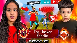 KABRITA USA HACKS Y ROMPE RECORD DE KILL PARA QUE ANGI NO SE VAYA DE FREE FIRE 😱
