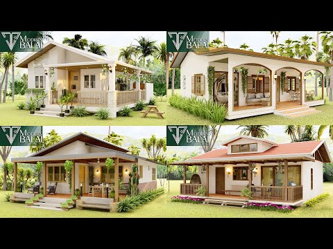 Best Affordable Small Farmhouse Designs below 100 sqms. with Floor Plans