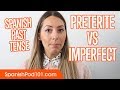Differentiating Preterite and Imperfect in Spanish