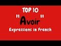 Mastering French AVOIR Expressions