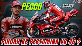 SHOCK‼️PADDOCK MOTOGP GEMPAR PECCO PINDAH KE TIM VR46😱MARTIN BISA JADI NEXT MARQUEZ DI HONDA,TAPI🤧..