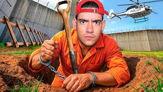ME JUEGO LA VIDA ESCAPANDO POR EL SUELO !! Prison Escape Simulator - TheDonato