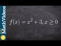 Inverse Functions and Restrictions