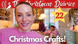 🎄Gathering in the Chateau's Kitchen for Christmas Crafts! 🎄