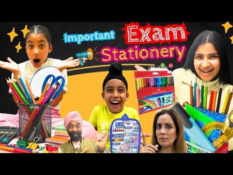 New Stationary Shopping For Exams | RS 1313 VLOGS | Ramneek Singh 1313