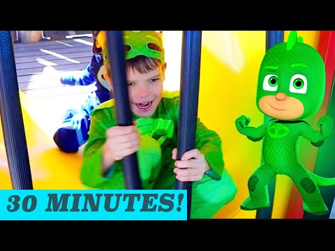 PJ Masks 30 Minute Episodes with Gekko & Catboy