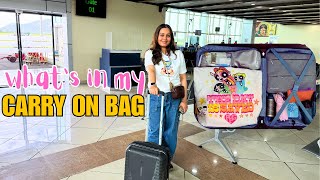 What’s in my TRAVEL Carry-On Bag *pro level packing* | Cabin Bag with tech, beauty & all essentials