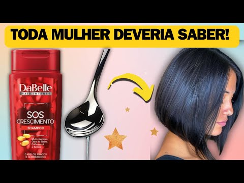 MISTURE ISSO NO SHAMPOO e TRANSFORME SEU CABELO PRA SEMPRE 🌟