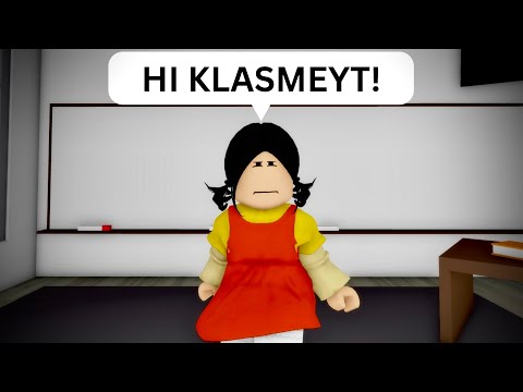 SQUID GAME DOLL sa BROOKHAVEN SCHOOL! Naging Kaklase Namin Siya..