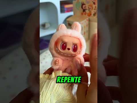 😠Ela DESTROU o Labubu ultra raro sem saber!