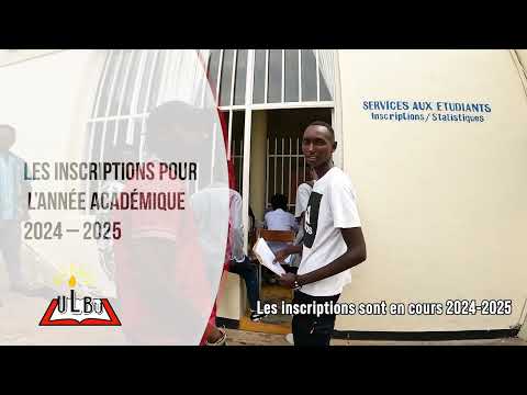 Les inscriptions Baccalauréat pour l'année académique 2024-2025 a l'Université Lumière de Bujumbura