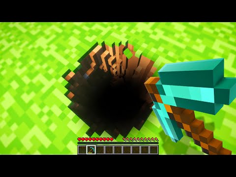 DON’T Dig Straight Down in Realistic Minecraft.. (Teardown)