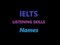 Spelling Names and Common Mistakes
