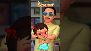మా నాన్న నా హీరో - Father & Baby Song | Telugu Rhymes for kids | Infobells #father #appa #babysongs