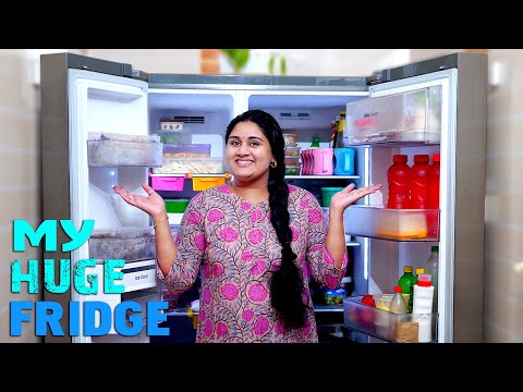 ഇത് സൂപ്പർമാർക്കറ്റല്ല ഒരു ഫ്രിഡ്ജ് ആണ് | My Huge Fridge Tour Vlog |  Dimple Rose
