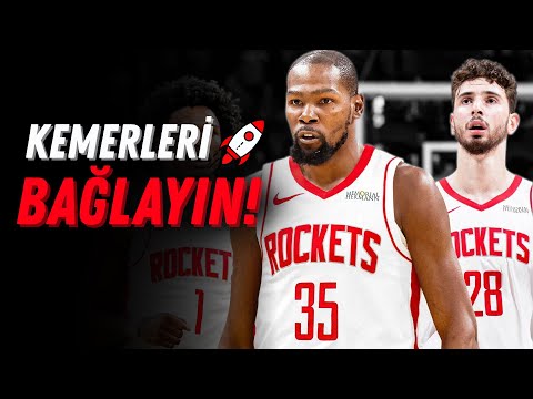 DEV TAKAS: DURANT ROCKETS'TA! 🔥