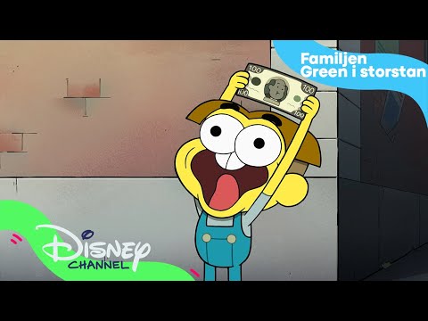 Cricket får en belöning | Familjen Green i Storstan | Disney Channel Sverige