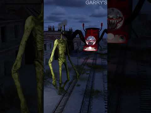 SIREN HEAD VS CHOO CHOO CHARLES - Meme Coffin Dance #shorts