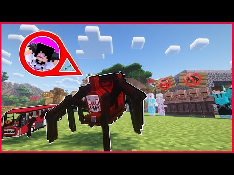 1000 HARI SURVIVAL HARDCORE DI KUTUK MENJADI KERETA DAJJAL CHO CHO CHARLES DAN TRAIN EATER MINECRAFT