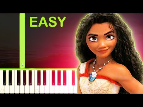 Beyond | MOANA 2 - EASY Piano Tutorial