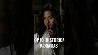 Top 10 historical kdramas 🇰🇷✨️#kdrama #dramalist #dramaland58 #subscribe