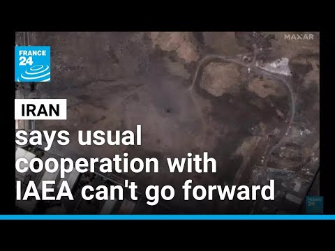 YouTube video thumbnail: Iran Says Usual Cooperation With UN Nuclear Watchdog Cannot Go Forward