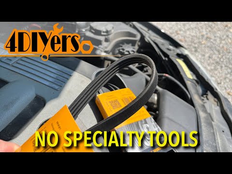 How to Remove & Reinstall a Stretch Belt Without Special Tools | DIY Method Using a Rag