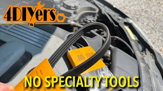 How to Remove & Reinstall a Stretch Belt Without Special Tools | DIY Method Using a Rag