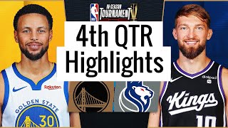 Golden State Warriors vs Sacramento Kings Full Highlights 4th QTR | Apr 16 | NBA Play-in 2024