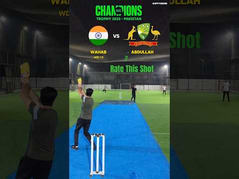 HEATED SEMI FINAL - IND VS AUS 🔥 CT 2025- Off Yorker #youtubeshorts #cricketmatch #championstrophy