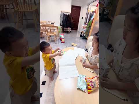 哈哈哈哈，这次好了，神兽没关好，姐姐工期全家搞。#寒假作业赶工现场