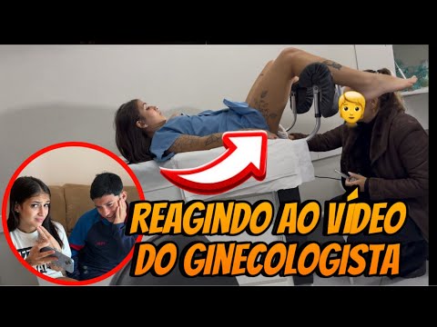 MEU NAMORADO REAGINDO A MINHA CONSULTA NO GINECOLOGISTA..