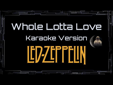 Led Zeppelin • Whole Lotta Love (CC) 🎤 [Karaoke] [Instrumental] [UVR]