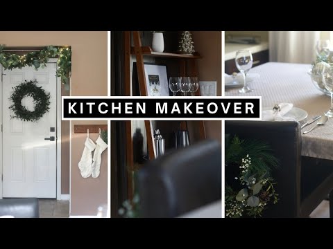 *LAST MINUTE* KITCHEN MAKEOVER UNDER $100! | HOW TO THRIFT AND STYLE YOUR KITCHEN ON A BUDGET!