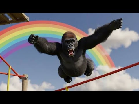 AWAS ADA GORILLA TERBANG OBBY ROBLOX