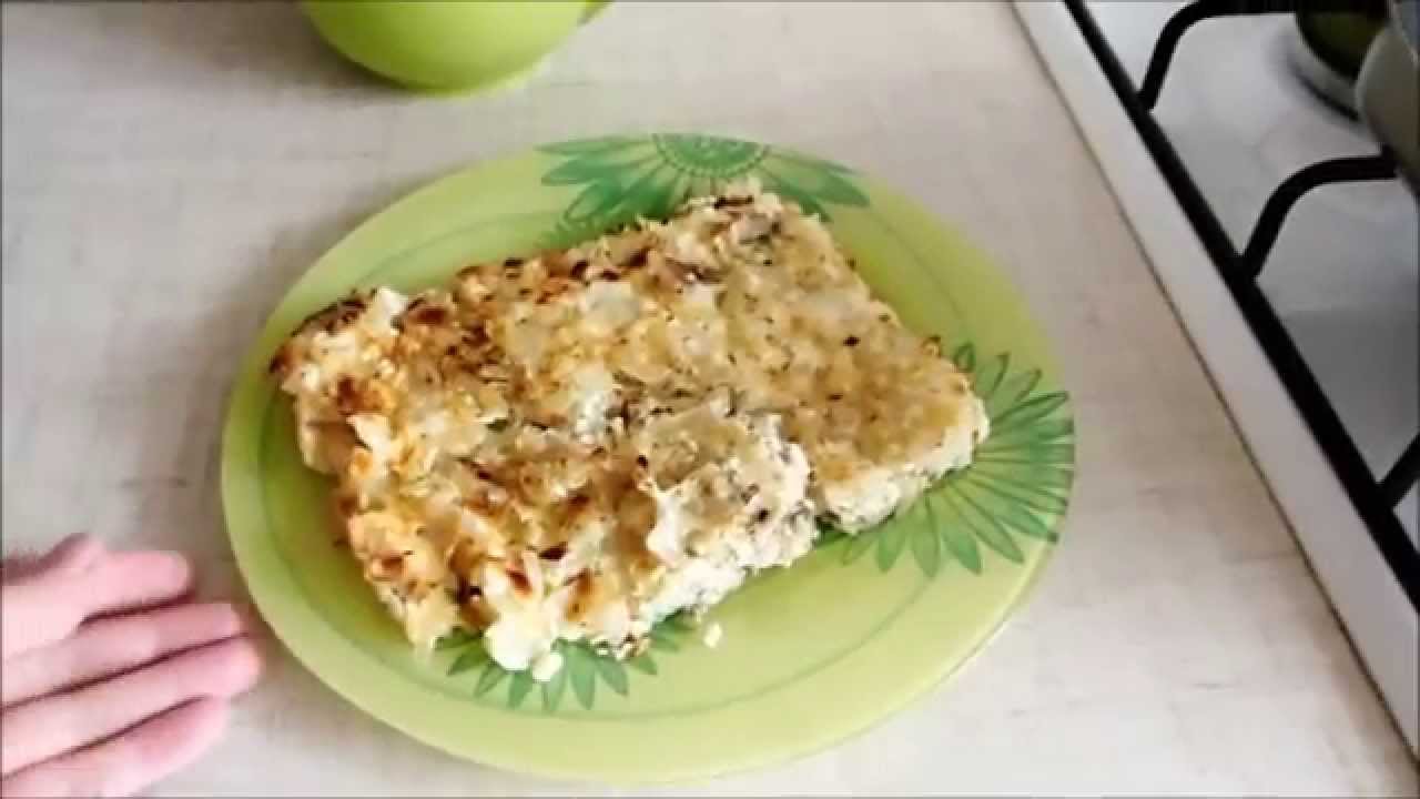 Очень вкусная рыбная запеканка из минтая