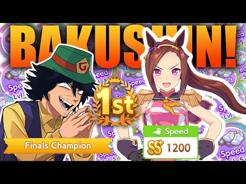 How I Won URA Finals with FULL SPEED Bakushin | Umamusume: Pretty Derby
