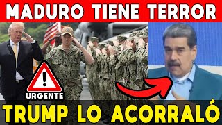 MADURO TIENE TERROR 🚨 SALIÓ A LLORAR EN TV ⚠️ TRUMP LO ACORRALÓ Y VENEZUELA ESTÁ POR CAER